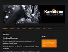 Tablet Screenshot of bigband-kameleon.de